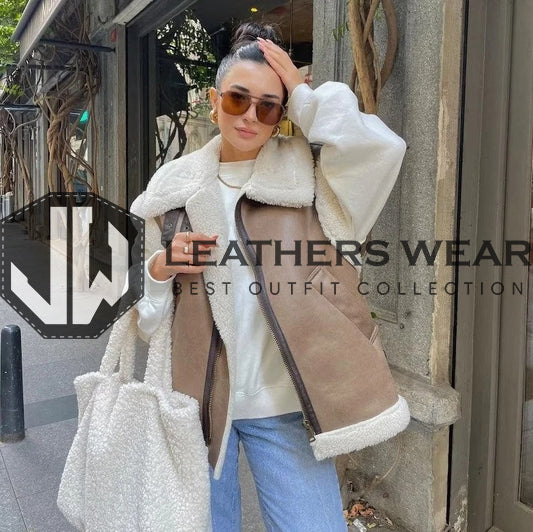 Faux vs Real Which Womens Shearling Vest Should You Buy?