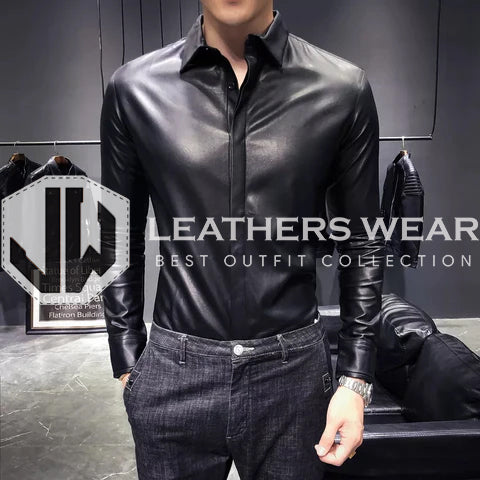 How Leather Shirts for Men Became a Global Trend