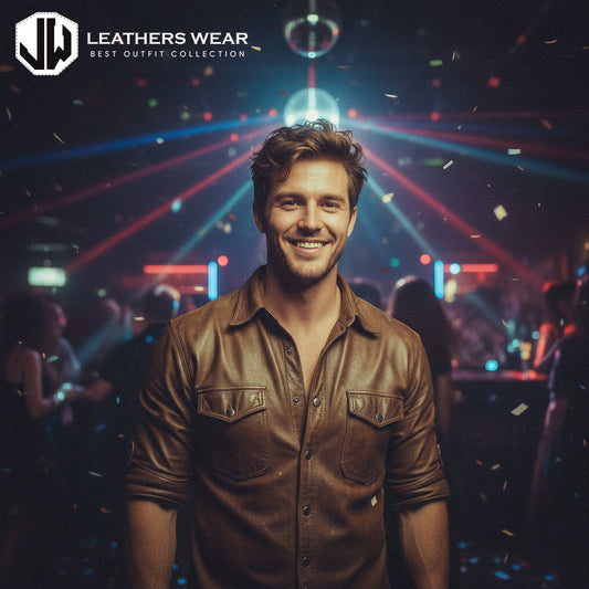 How to Style a Mens Leather Shirt 7 Bold Outfit Formulas