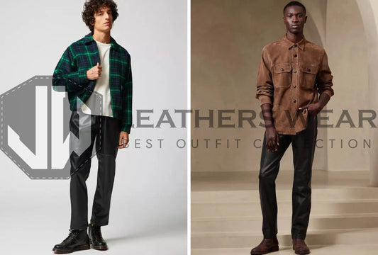 How to Wear Leather Pants for Men Without Looking Overdressed