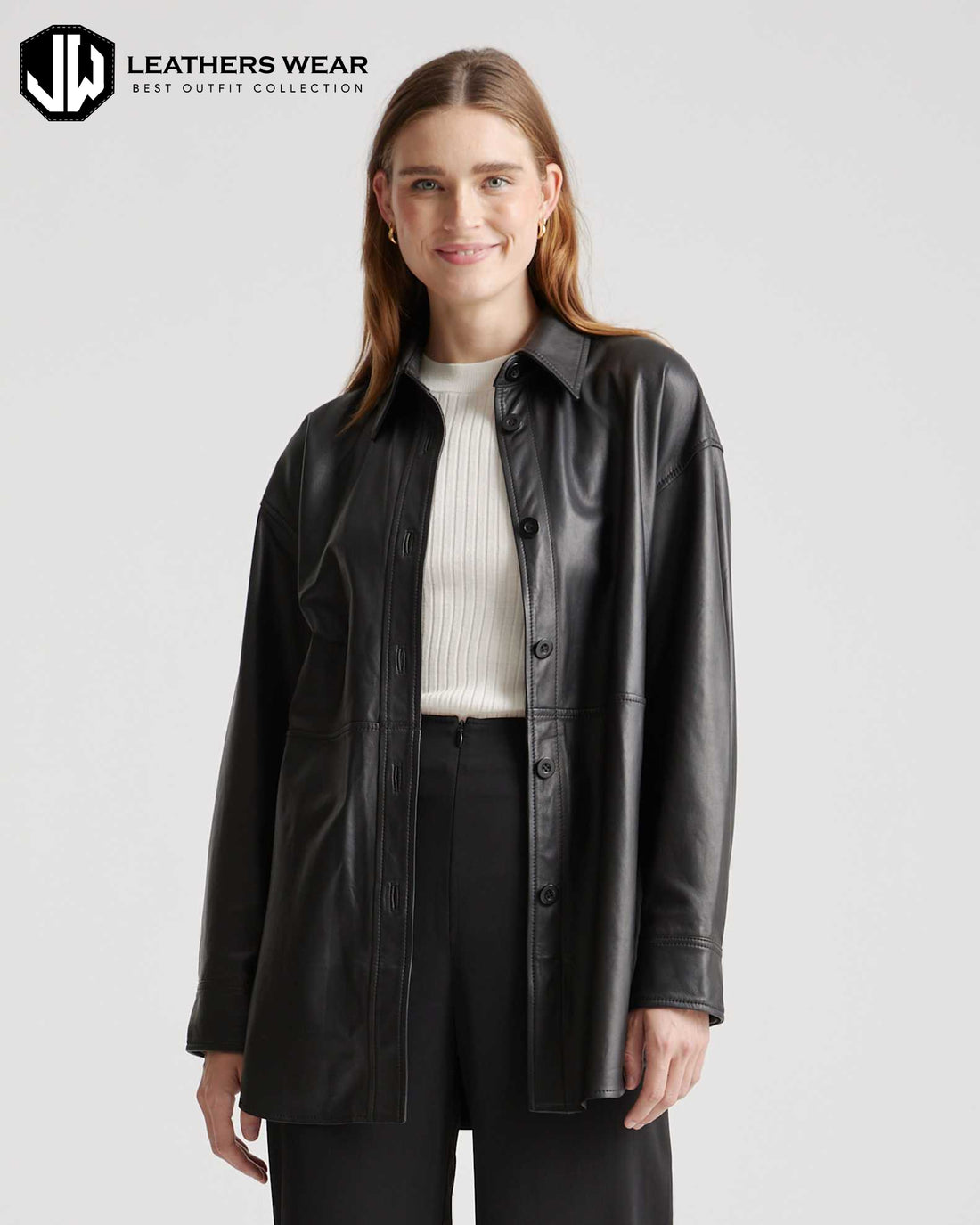 The Best Colors for Womens Leather Shirts in 2025