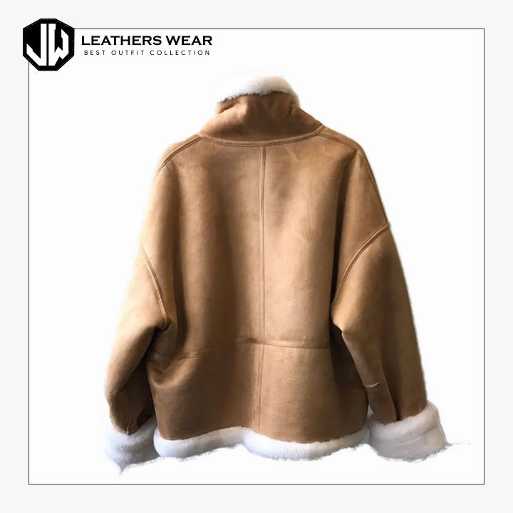 Women's B3 Bomber Shearling Jacket