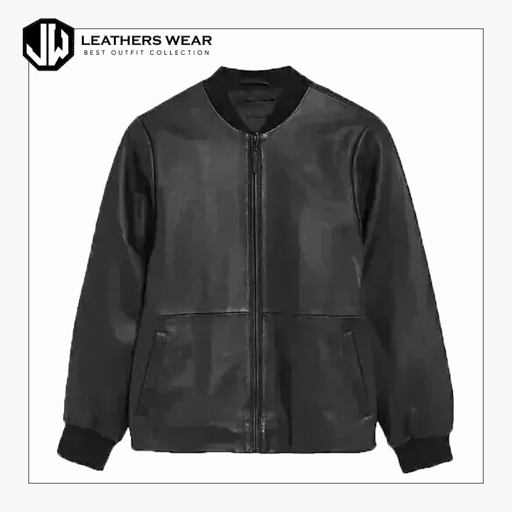 Aviator Jacket Leather Womens