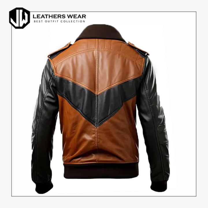 Aviator Mens Leather Jacket