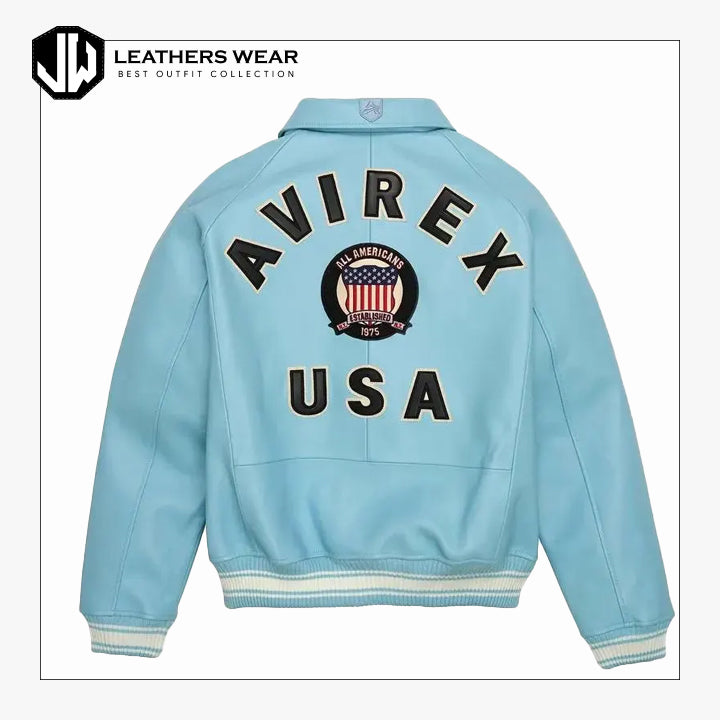 Avirex Bomber A2 Winter Jacket Leathers Wear
