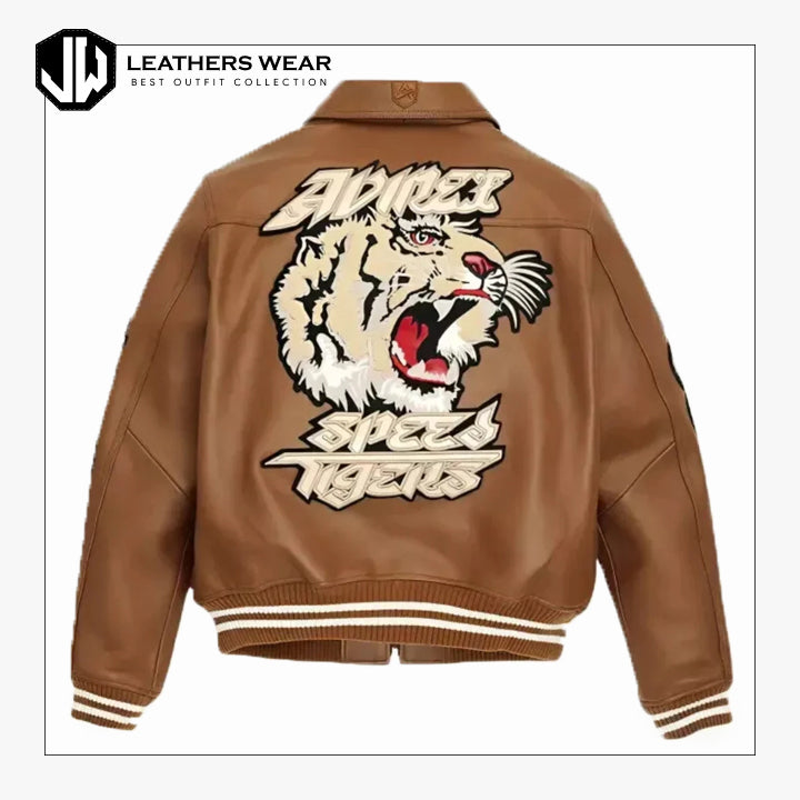Avirex Unisex A-2 Speed Tiger Bomber Jacket