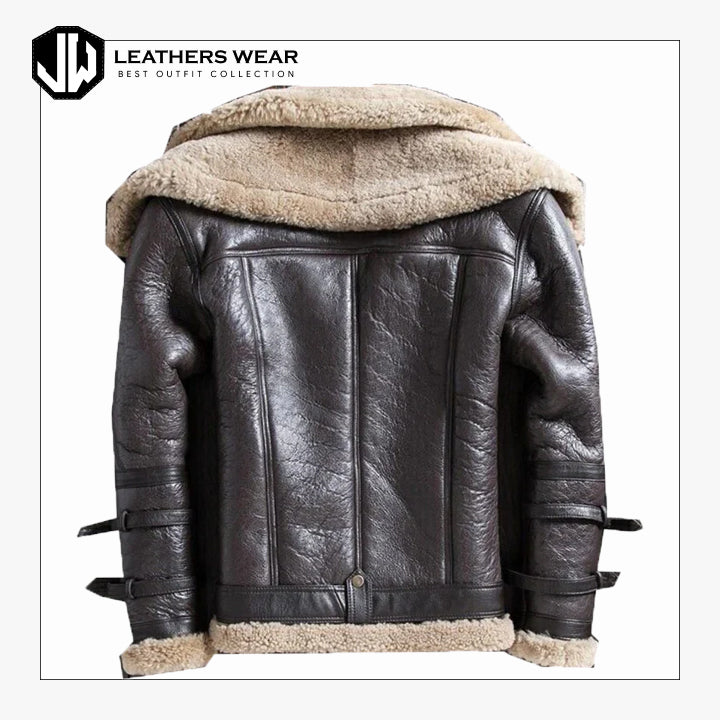 B3 Bomber Aviator Leather Jacket Leathers Wear