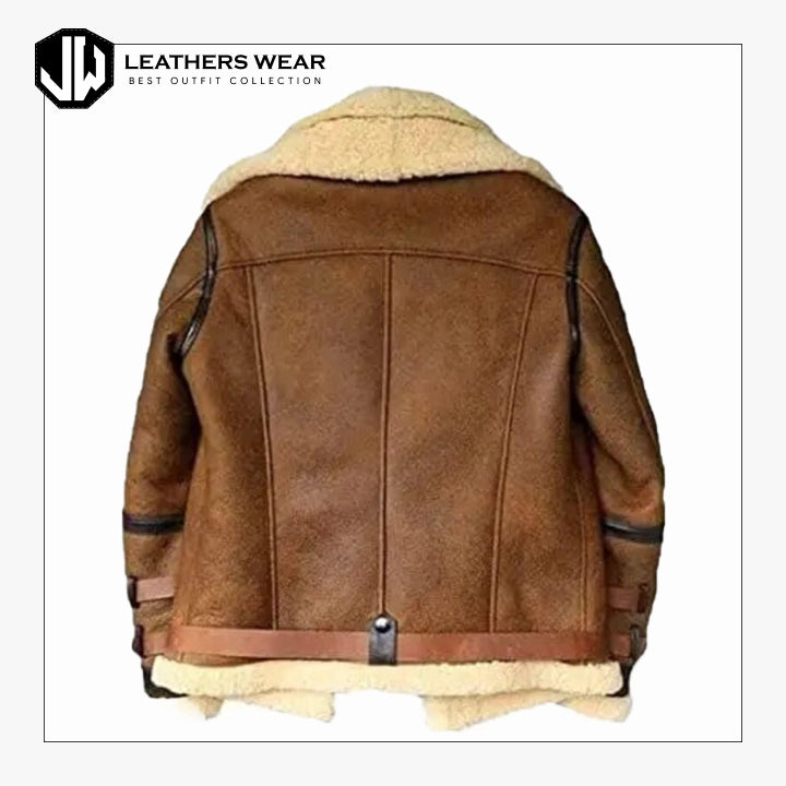 B3 Shearling Pilot Aviator Jacket