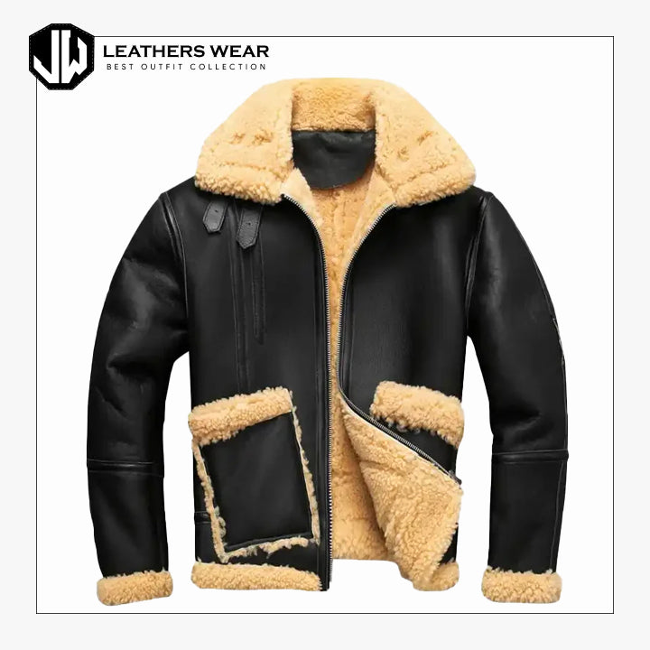 B3 Sheepskin Bomber Jacket