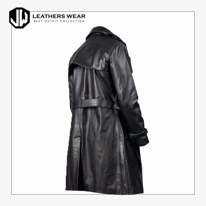 Beige Duster Coat Leathers Wear