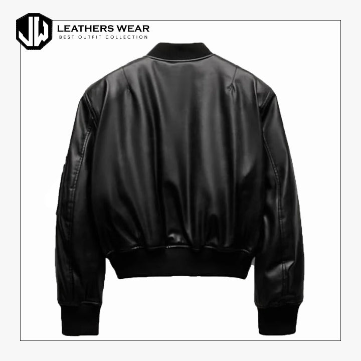 BlackFauxLeatherBomberJacket1