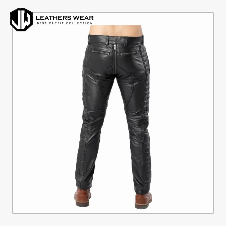 Black Leather Pants Leathers Wear