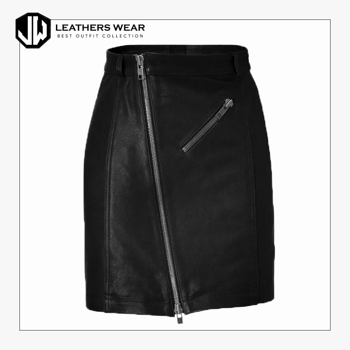 Black Leather Skirt Leathers Wear