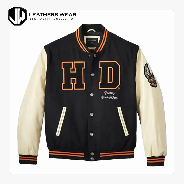 Bomber Jacket Harley Davidson Leathers Wear
