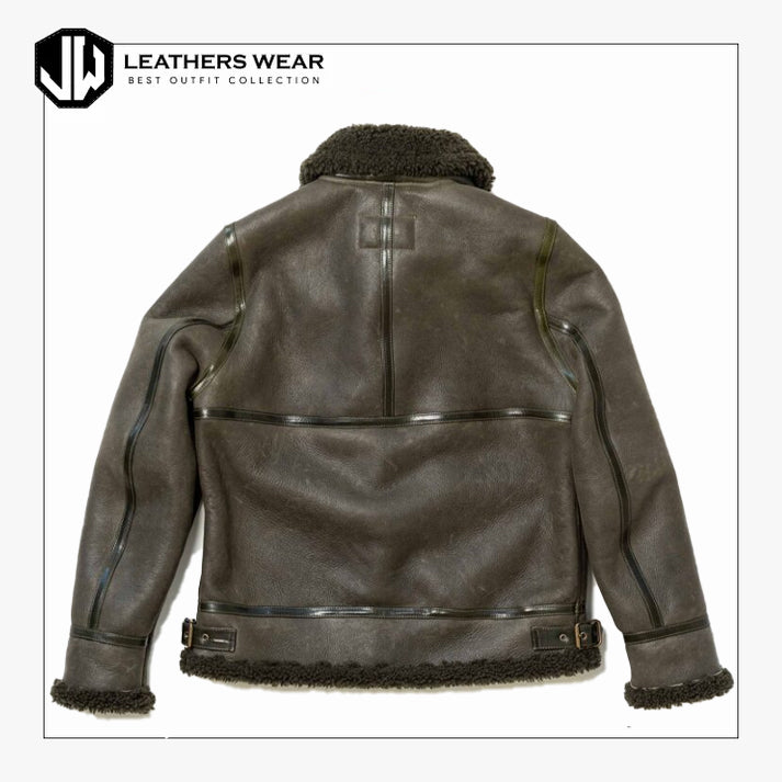 Brown Sheepskin Jacket