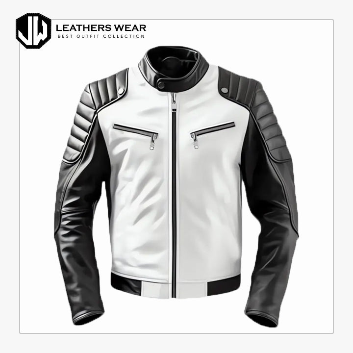 Café Racer Leather Jacket Leathers Wear