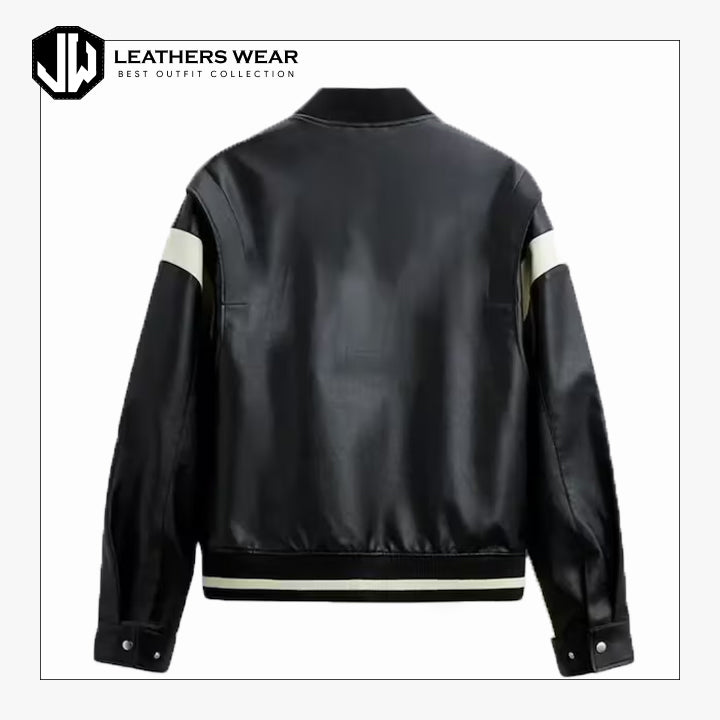 Casual Leather Jacket Outfits Men's