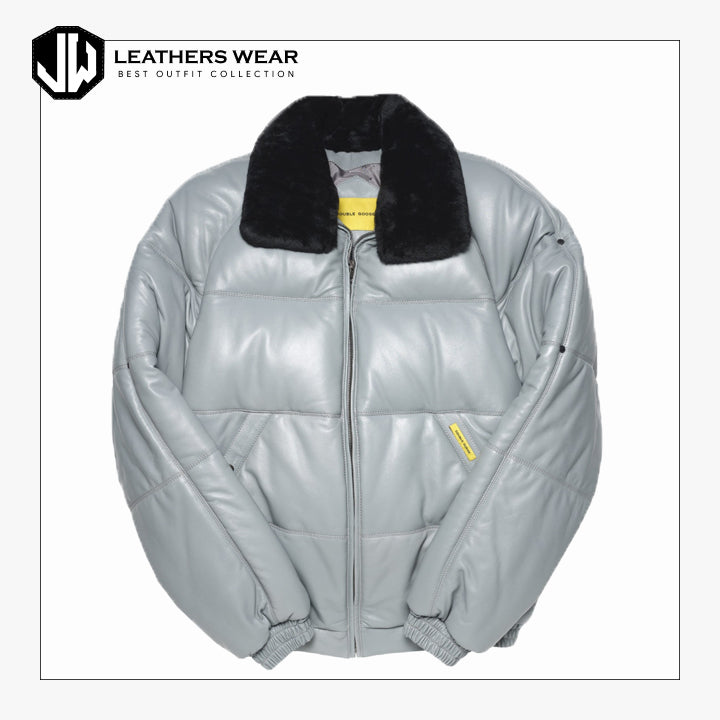 Classic Bomber Light Grey Jacket
