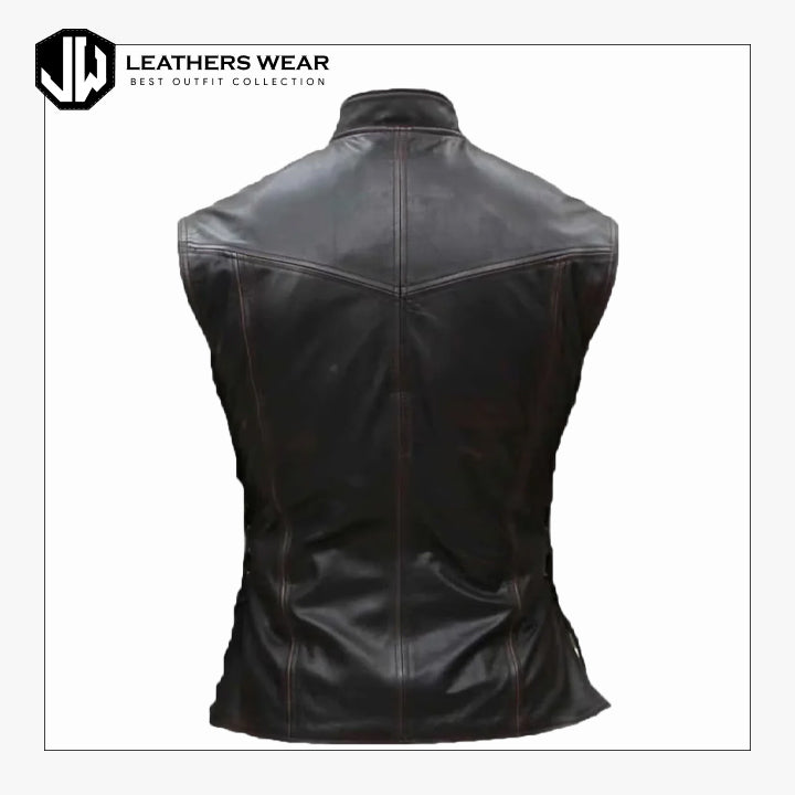 Custom Motorcycle Vest Leathers Wear