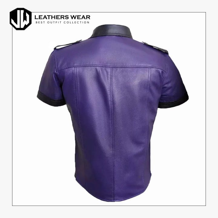Faux leather shirt Leathers Wear
