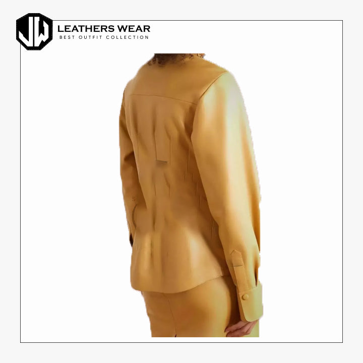 Female Leather Shirt