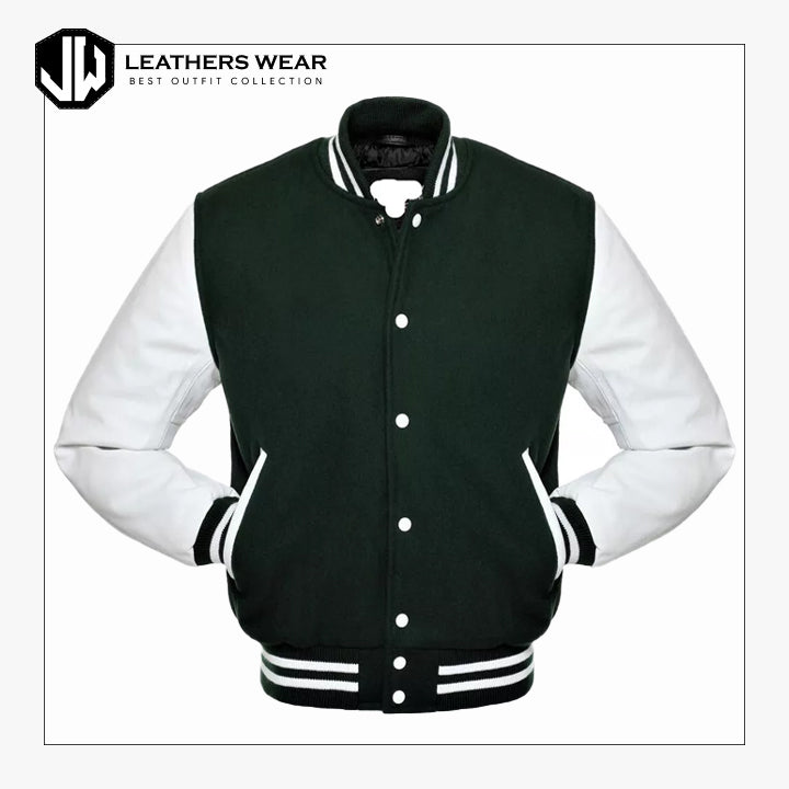 Genuine Cowhide Leather Sleeves Jacket