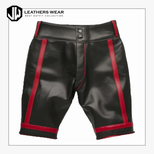 Genuine Leather Shorts Leathers Wear