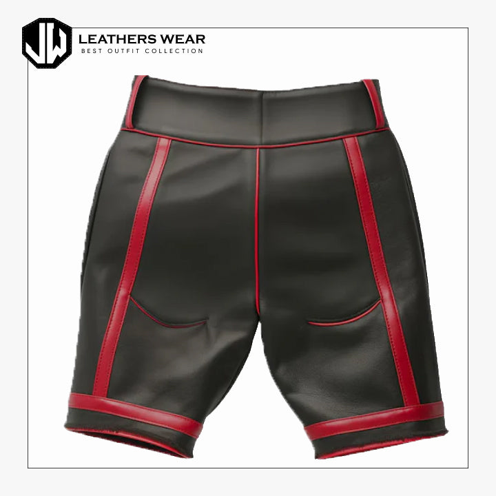 Genuine Leather Shorts Leathers Wear