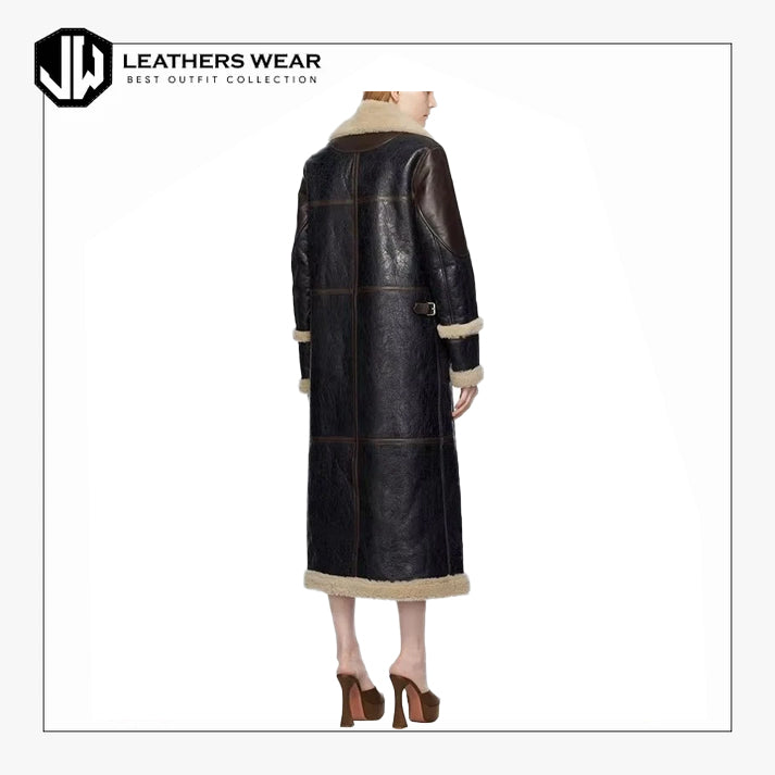 Genuine Shearling Coat