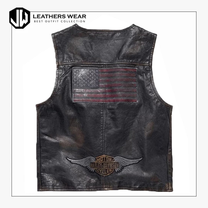 Harley-Davidson 115th Anniversary Leather Vest