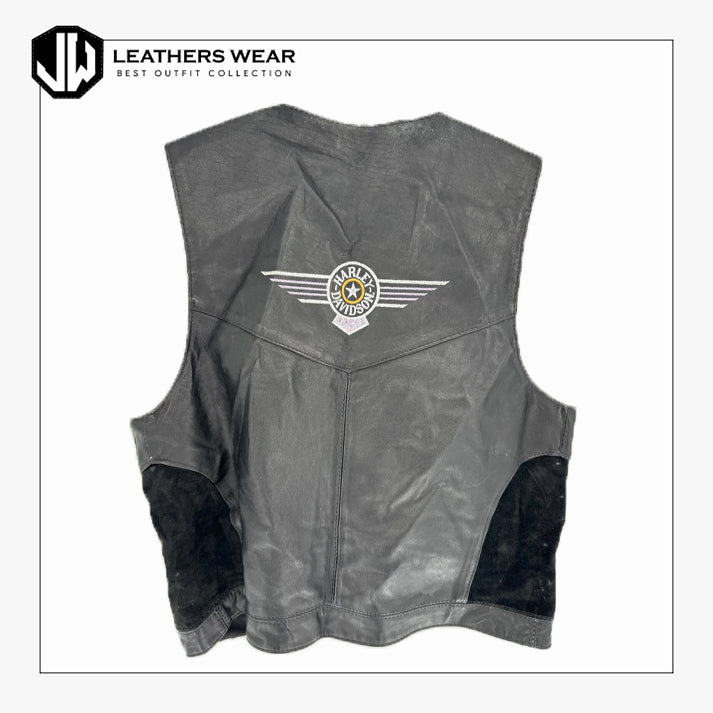 Harley Davidson 1990 Sturgis 50th Leather Vest
