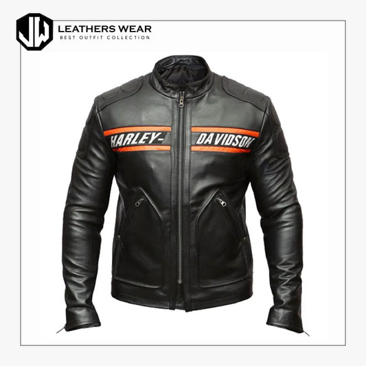 Harley Davidson Biker Leather Jacket