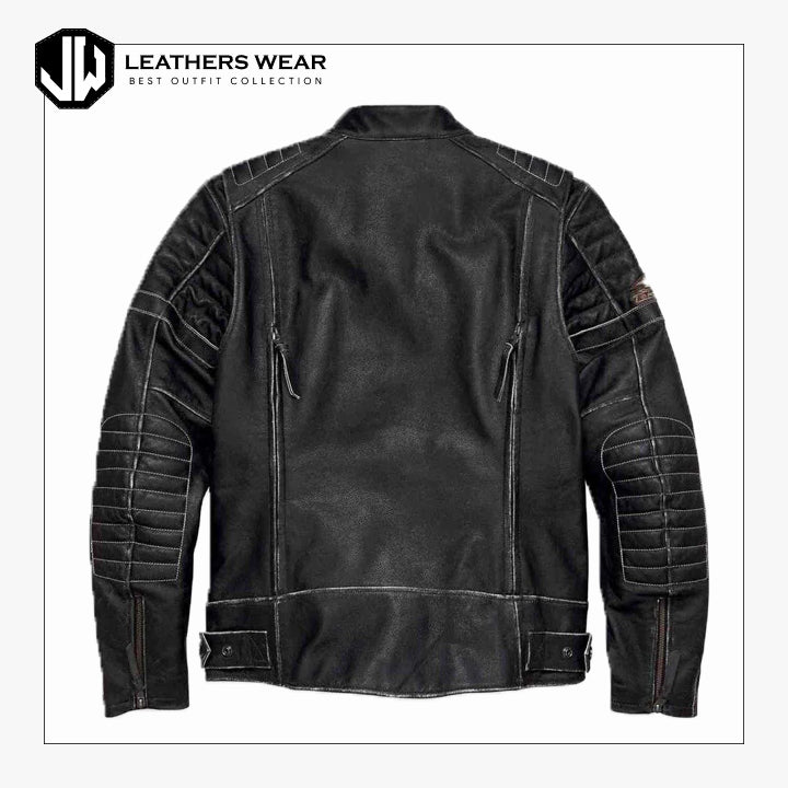 Harley Davidson Mens Eagle Leather Jacket Leathers Wear