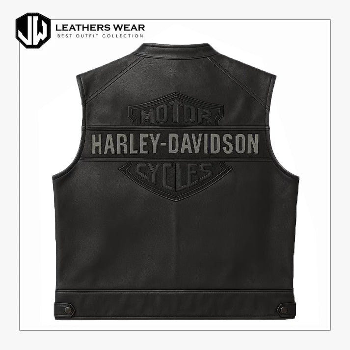 Harley Davidson Style Mens Passing Link Vest