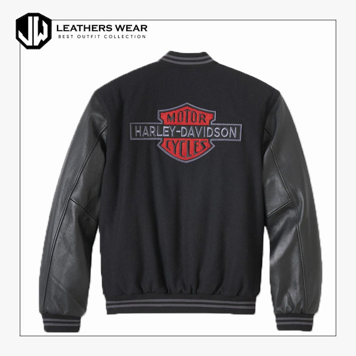 Harley Davidson Varsity Leather Jacket