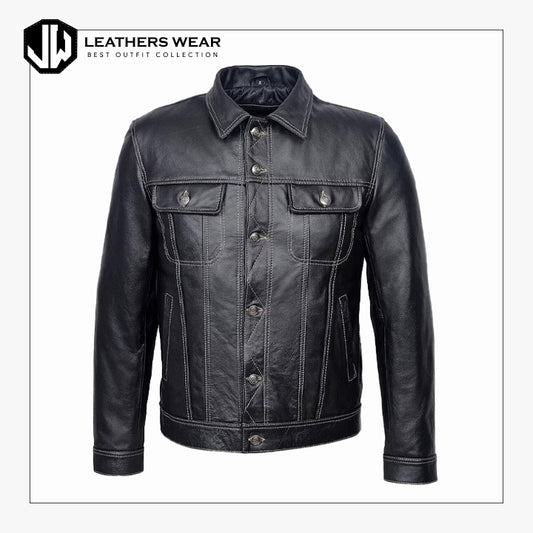 Horsehide Trucker Jacket