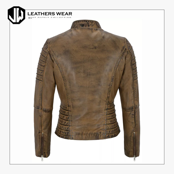 Ladies Biker Jacket