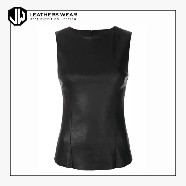 Ladies Leather Shirt