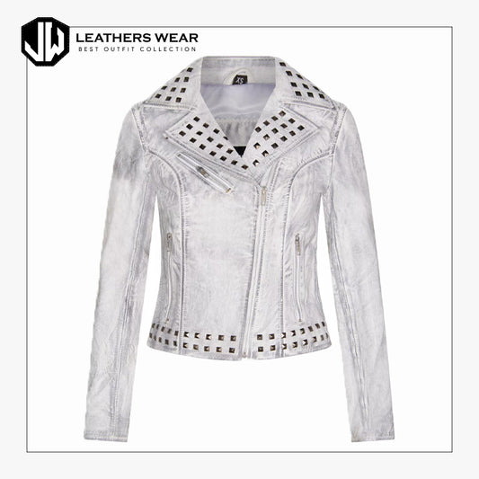 Ladies Studded Jacket