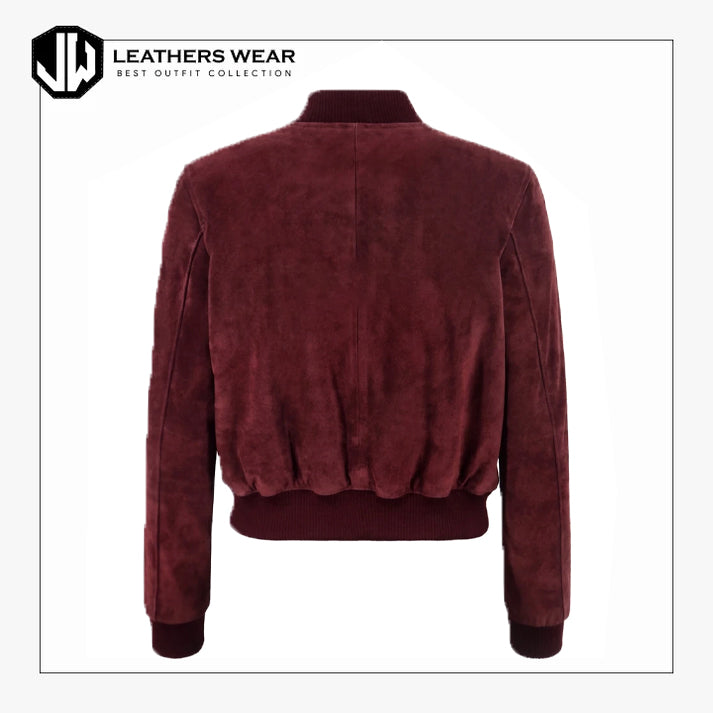 Leather Bomber Jacket Zara