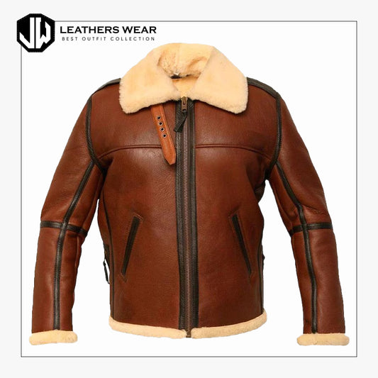 Leather Flight Jacket Mens Leathers Wear