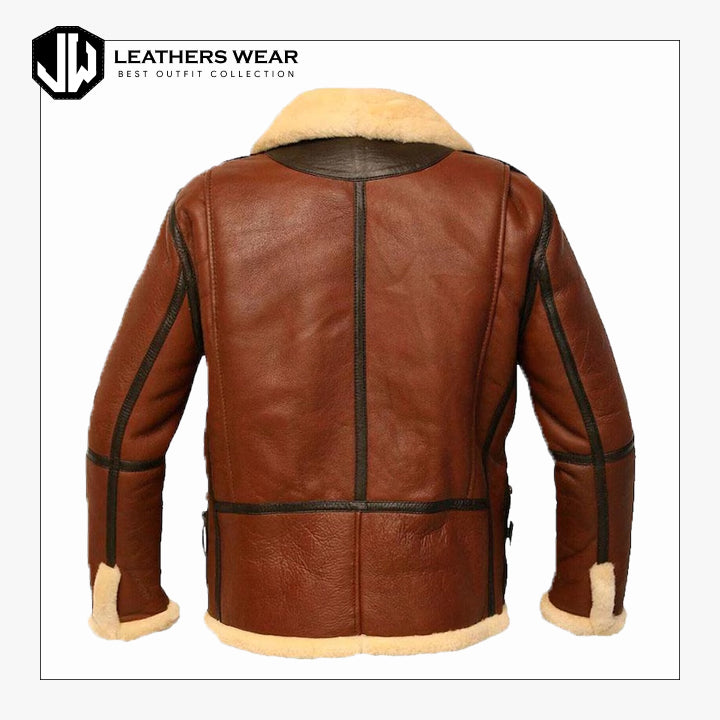 Leather Flight Jacket Mens Leathers Wear