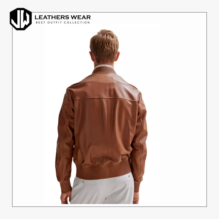 Leather Jacket Brown