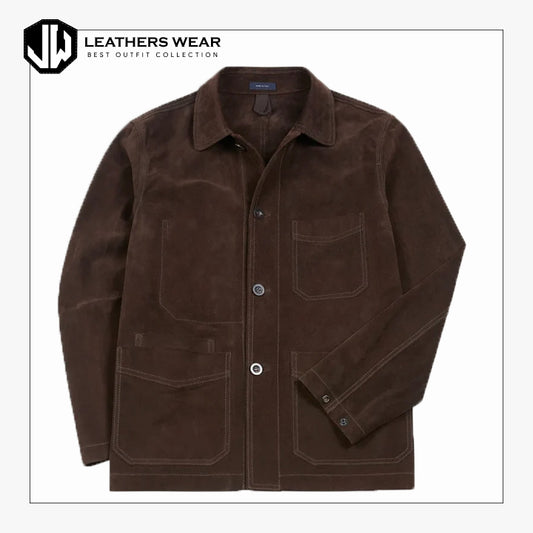 Leather Jacket Trucker