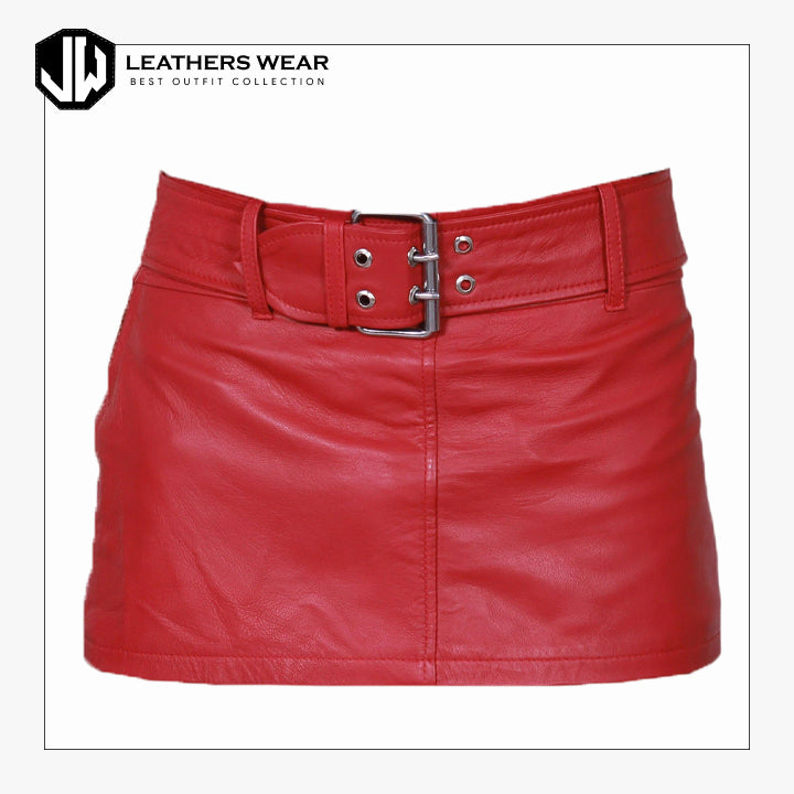 Leather Mini Skirt