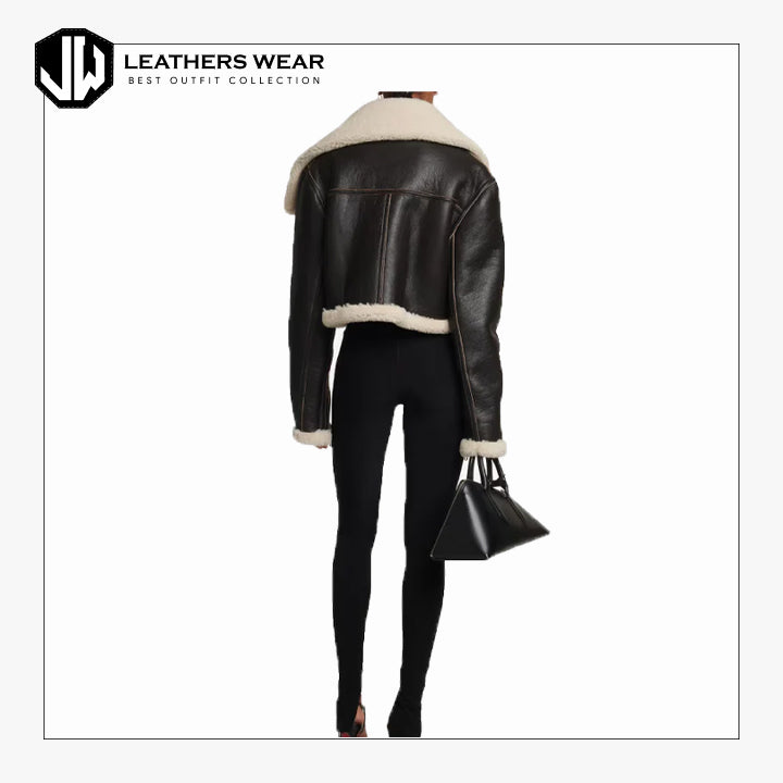 Leather Shearling Jacket Leathers Wear