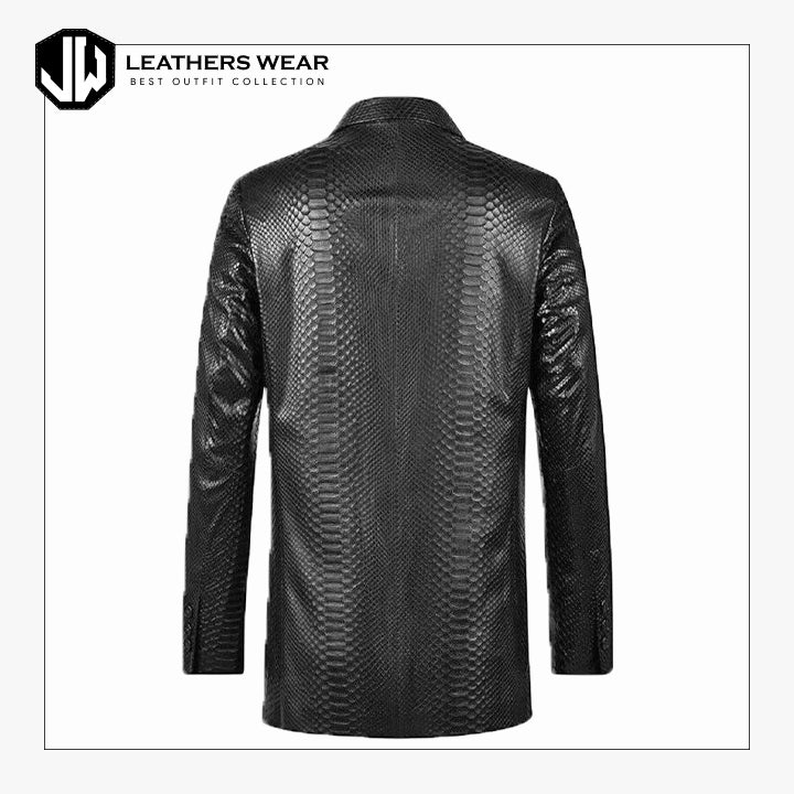 Leather Suit Blazer