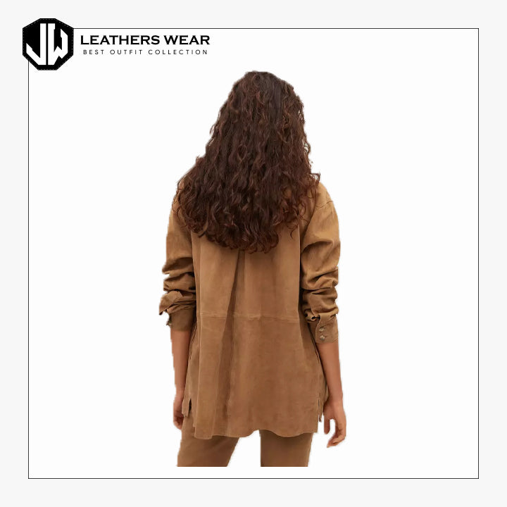 Leather Womens Shirt