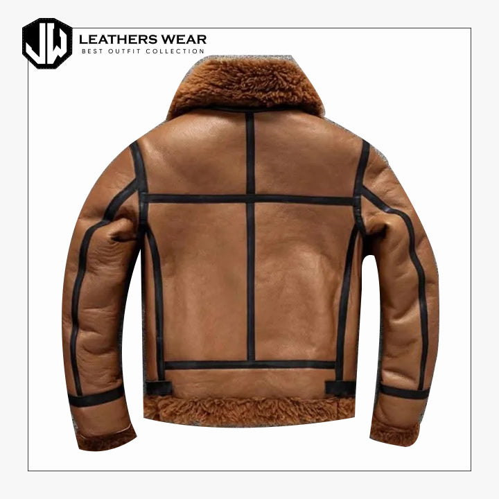 Leather and Shearling Jacket