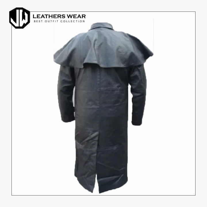 Long Duster Coat Leathers Wear